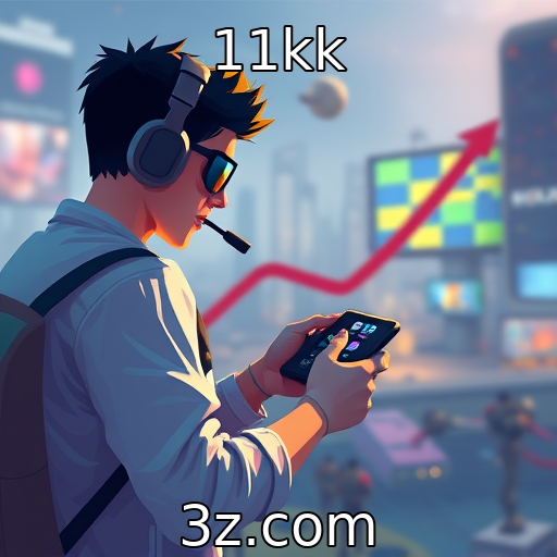 Crescimento do mercado de jogos móveis em 2025